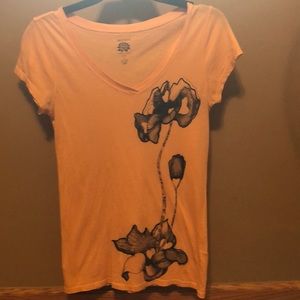 Orange lucky brand shirt. Size XS.